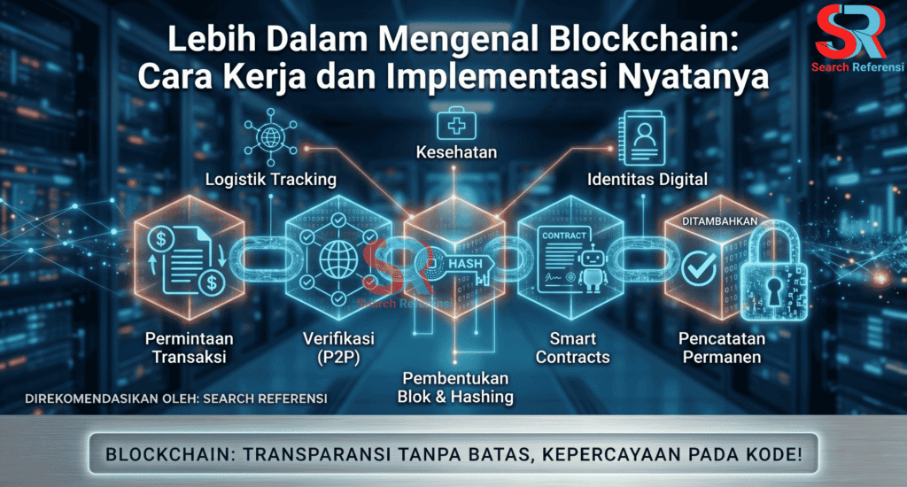 Bagaimana Cara Kerja Blockchain. kripto. mata uang kripto.